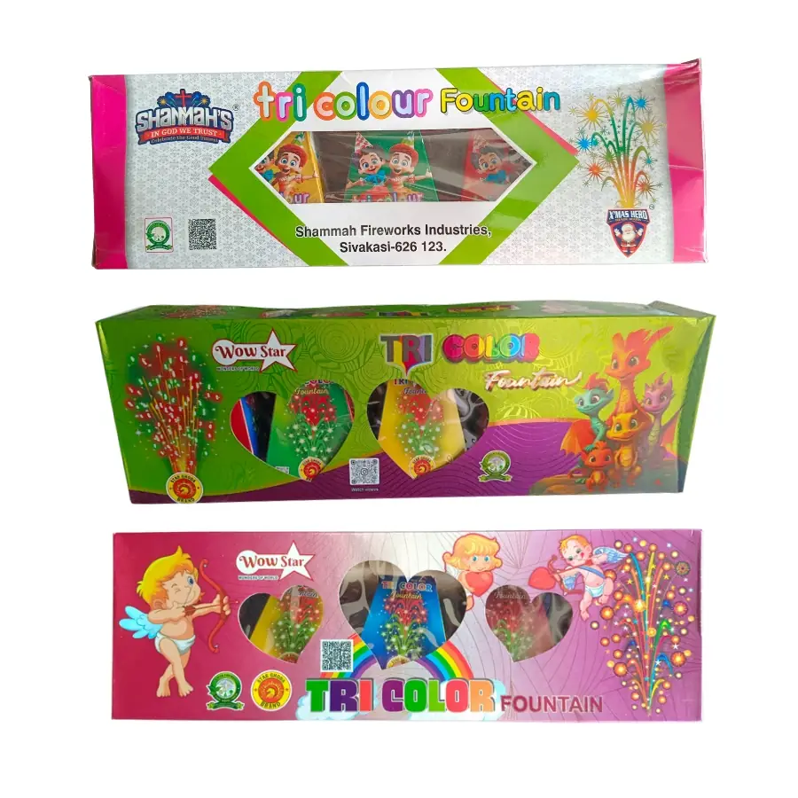 Tri Color (5 Pcs)