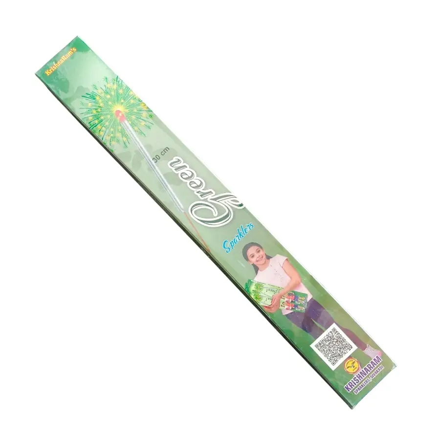 30 CM Green Sparkle